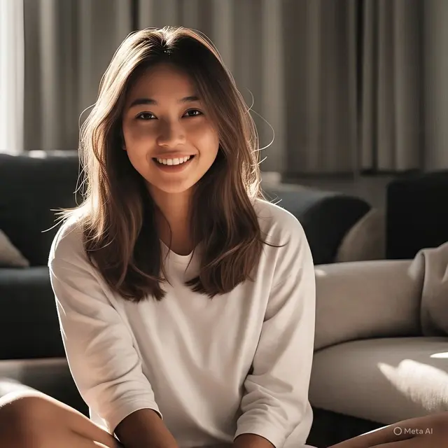 Model Rambut Layer Panjang yang Bikin Tirus