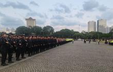 Polisi Kerahkan Ribuan Personel untuk Pengamanan Malam Takbiran Jakarta Pusat Sambut Idul Fitri 1447 H