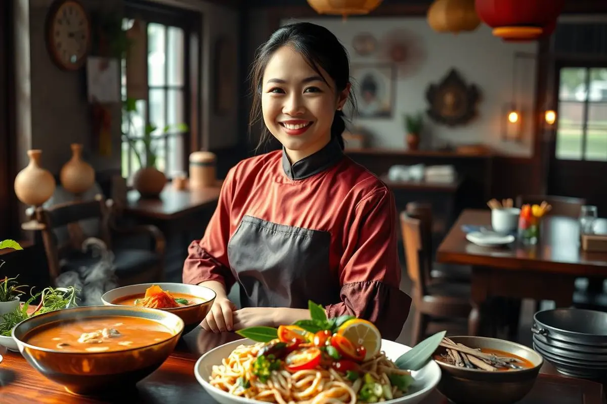 ciri khas makanan thailand