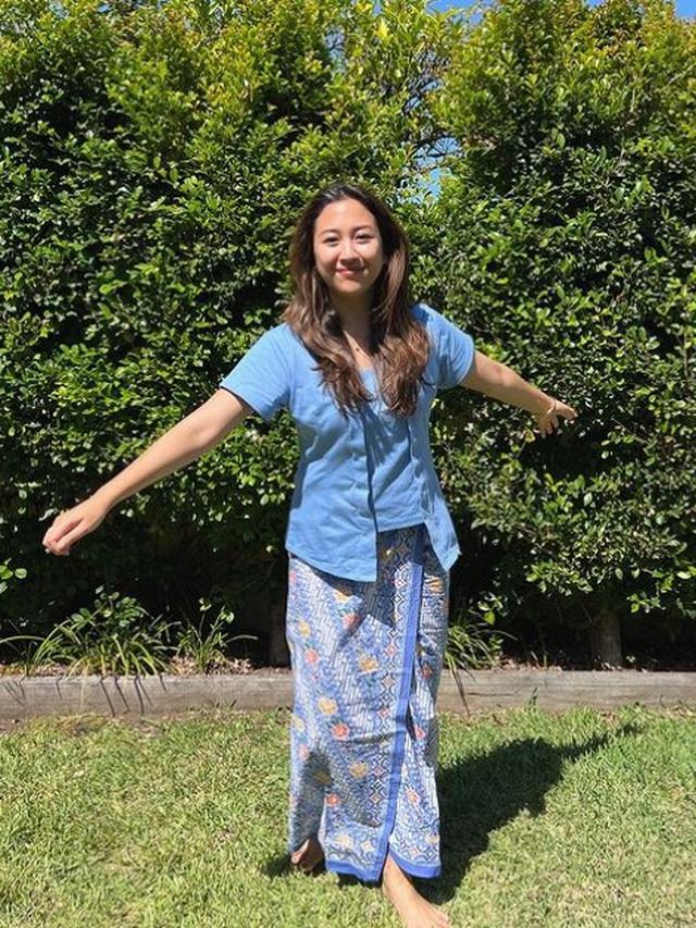 Sherina Munaf dengan rambut panjang (Instagram/sherinamunaf)