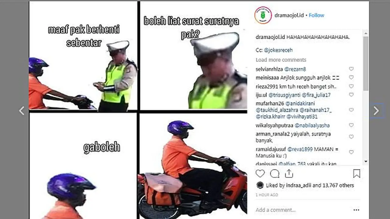 Berbagai hal bisa dijadikan Meme menarik, tidak terkecuali yang berkaitan dengan otomotif.