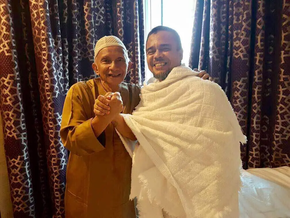 Amien Rais bertemu Rizieq Shihab di Arab Saudi. (Ist)
