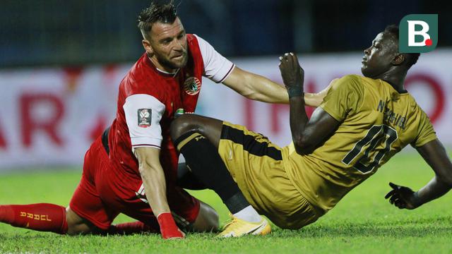 FOTO: Tensi Panas di Laga Hidup Mati Persija Jakarta Kontra Bhayangkara Solo FC di Piala Menpora