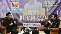 Ngaji Kebangsaan bersama 700 pemuda Jakarta menghadirkan Dahnil Anzar Simanjuntak. Sebagai seorang tokoh politik nasional, dia berpesan untuk tidak pernah behenti belajar, terus beradaptasi dengan keadaan, dan tidak buta politik (Istimewa)
