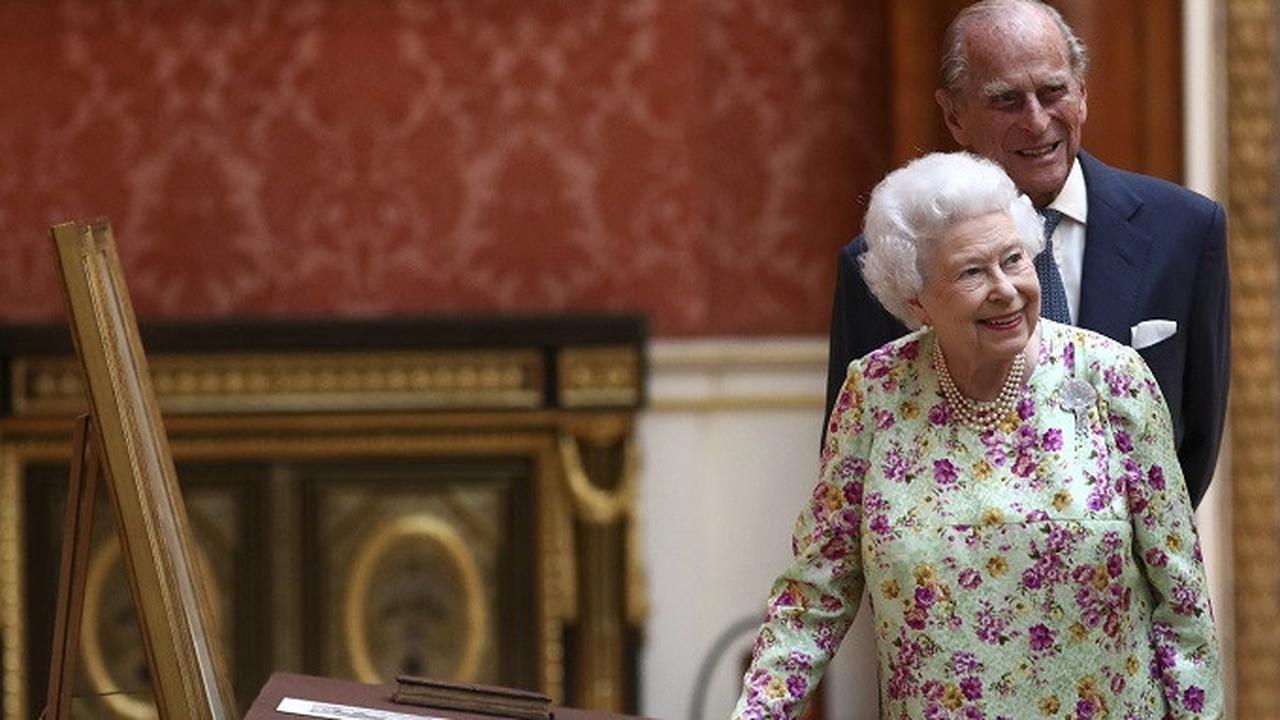 Ratu Elizabeth II dan sang suami Pangeran Philip