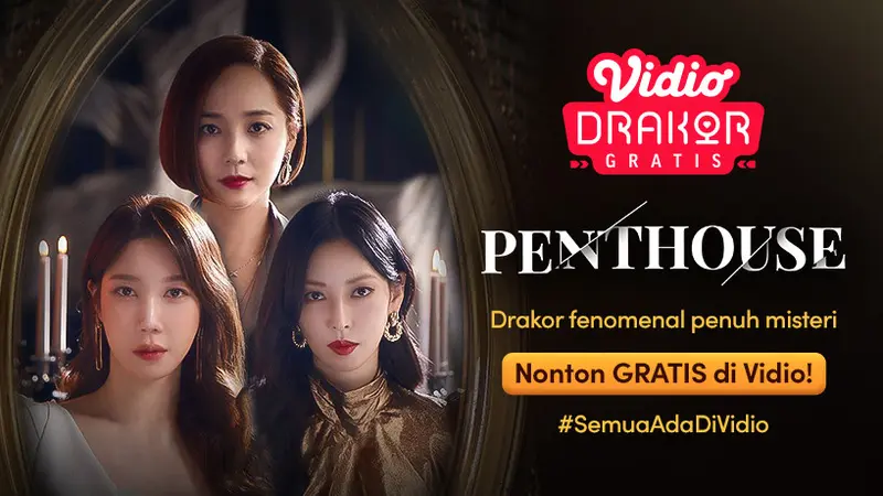 Jangan Lewatkan Nonton Drama Korea Penthouse di Vidio Secara Gratis!