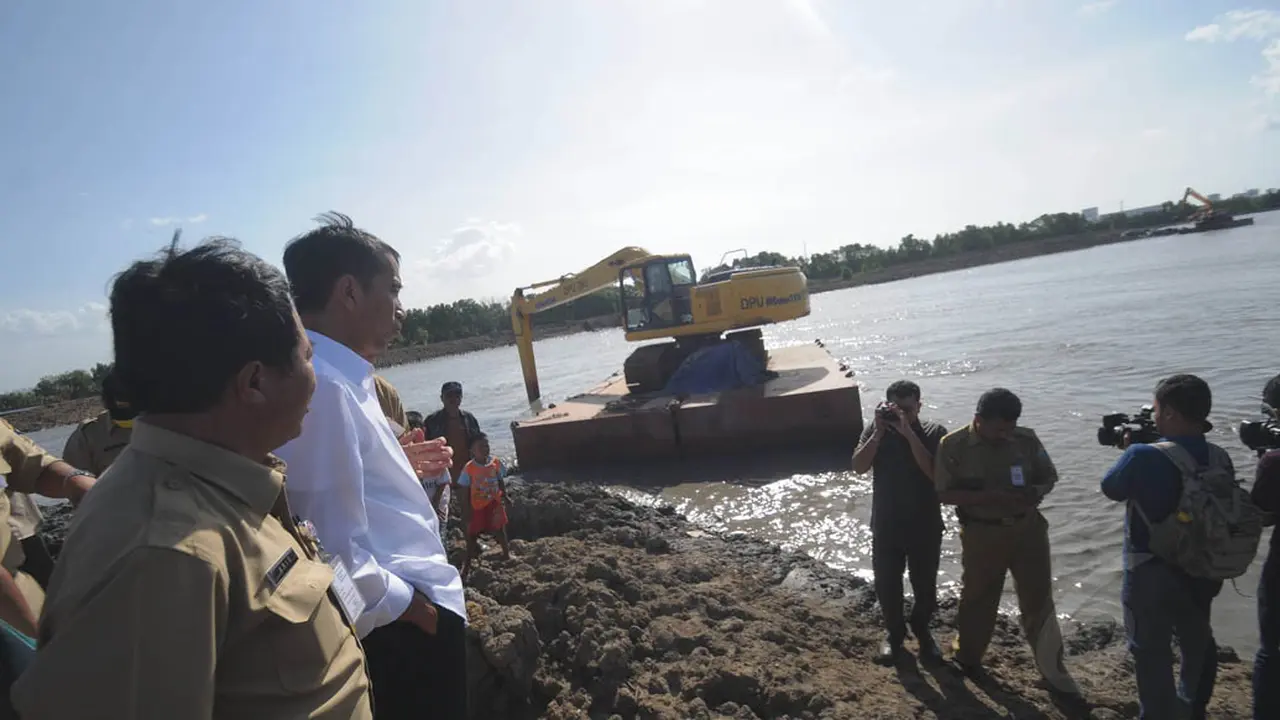 Ke Waduk Marunda, Jokowi Dihadang Warga