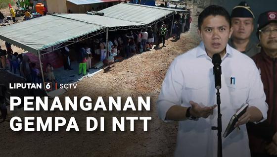 Penanganan Korban Gempa NTT