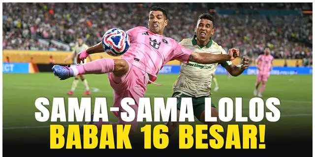 VIDEO: Drama 4 Gol! Inter Miami &amp; Palmeiras Lolos ke 16 Besar Usai Duel Sengit!