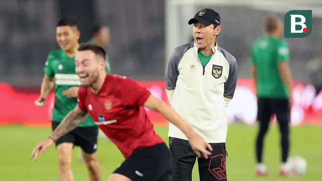 Latihan Resmi Timnas Indonesia Jelang Laga FIFA Matchday Melawan TimnasArgentina