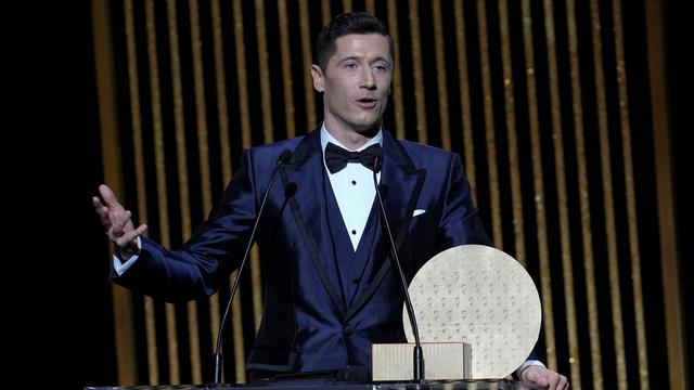 Striker Bayern Munchen, Robert Lewandowski.