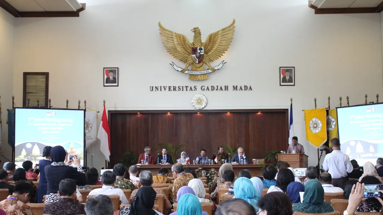Kerjasama Peneliti Prancis-Indonesia di UGM. (Switzy Sabandar)