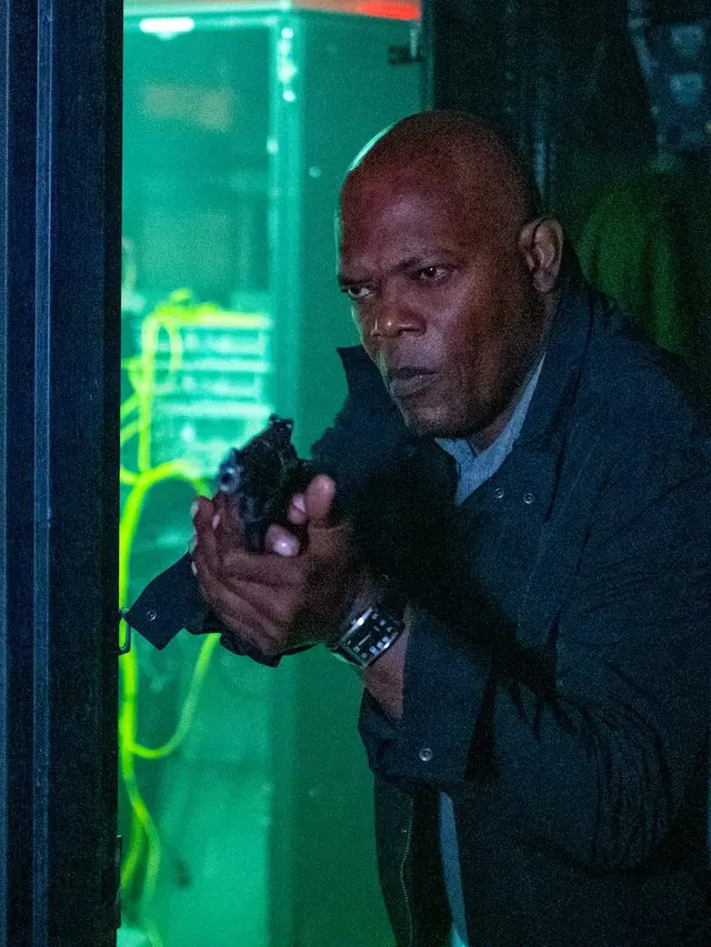 Akting Samuel L. Jackson dalam Spiral. (Foto: Dok. Lionsgate/ IMDb)
