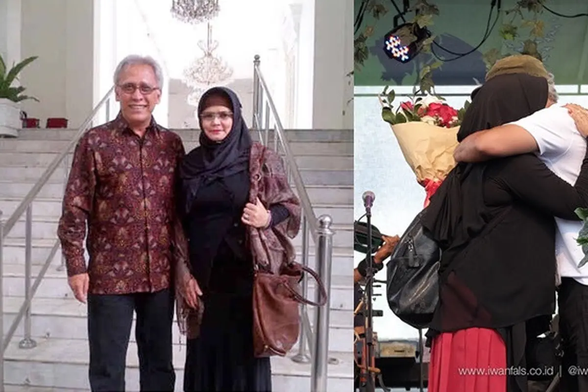 39 Tahun Bersama, Ini 6 Momen Manis Iwan Fals dan Sang Istri yang Harmonis