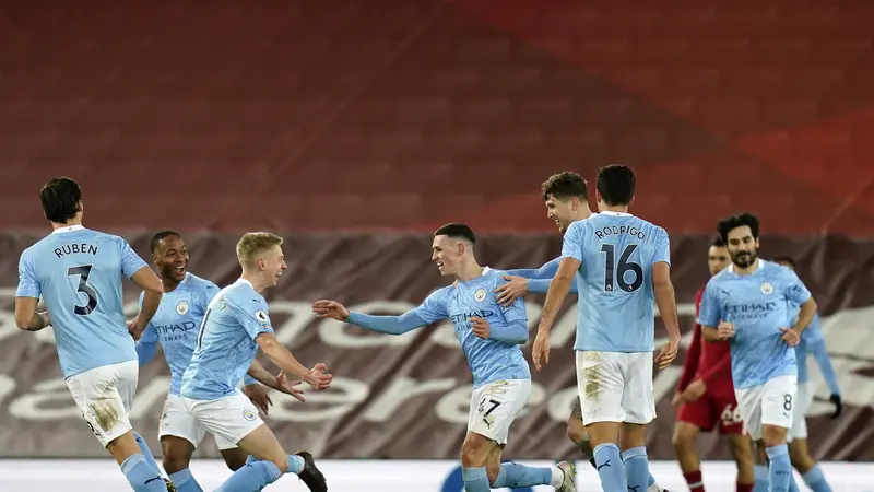 Manchester City, Liverpool, Premier League, Phil Foden