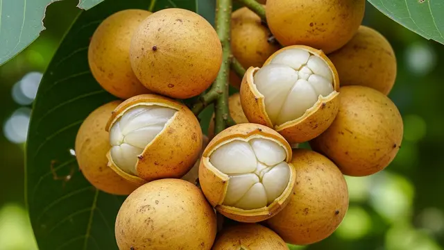 Ilustrasi Buah Duku