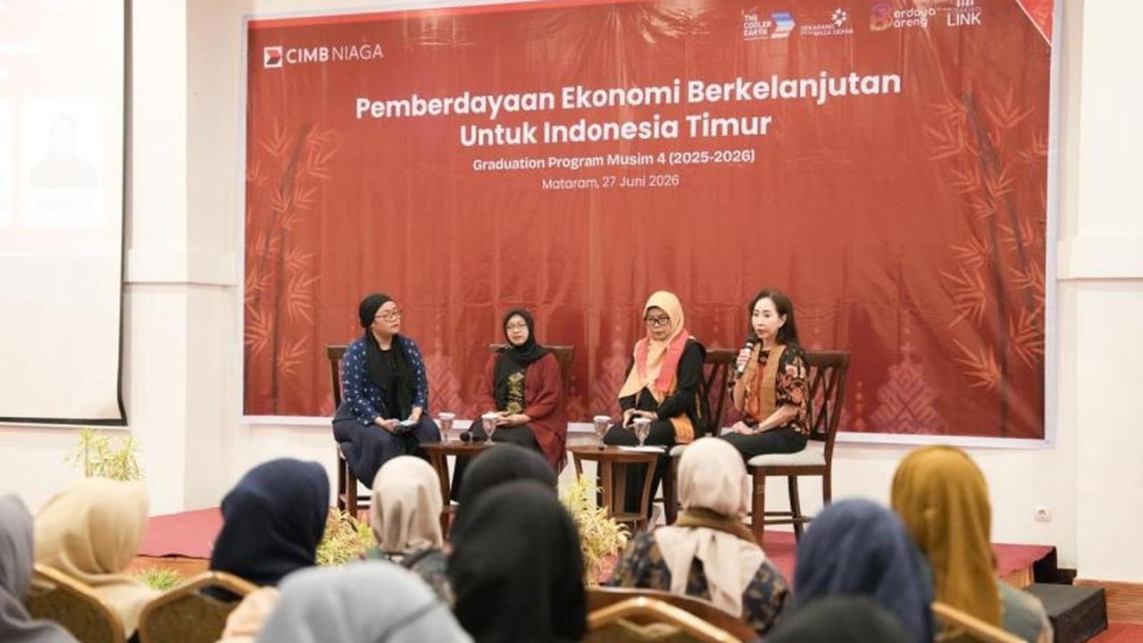 Program Pendampingan CIMB Niaga Dorong Kemandirian Ribuan UMKM di Indonesia Timur