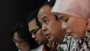 Kedua, Komnas HAM secara kelembagaan mendukung netralitas KPU. Ketiga, Komnas juga mendukung Bawaslu untuk mengawasi rekapitulasi suara hasil pilpres, Jakarta, Selasa (15/7) (Liputan6.com/Andrian M Tunay)