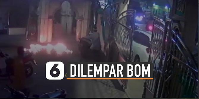 VIDEO: Detik-Detik Masjid di Cengkareng Barat Dilempar Bom Molotov