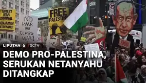 Aksi Pro-Palestina di New York Kecam Perang Gaza, Serukan Penangkapan Netanyahu