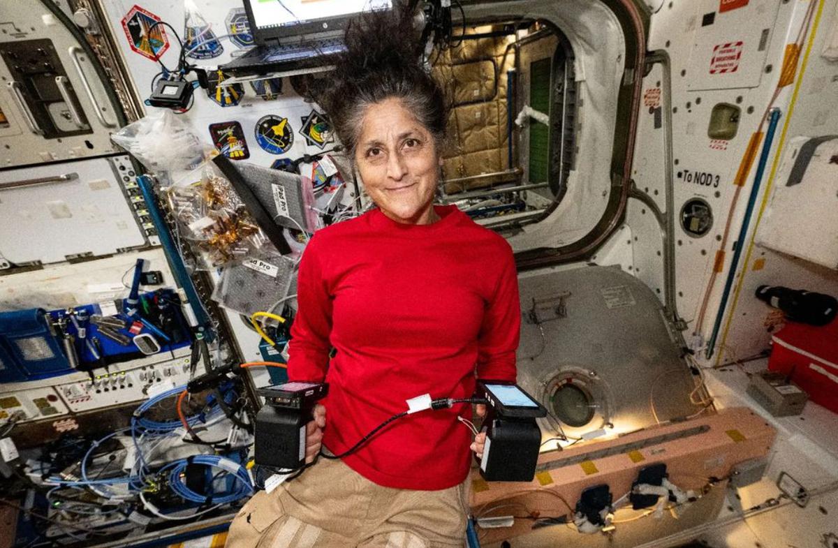 Foto Memprihatinkan Sunita Williams Astronot NASA Sebelum dan Sesudah  Terjebak di Stasiun Luar Angkasa, Kurus Makan Seadanya