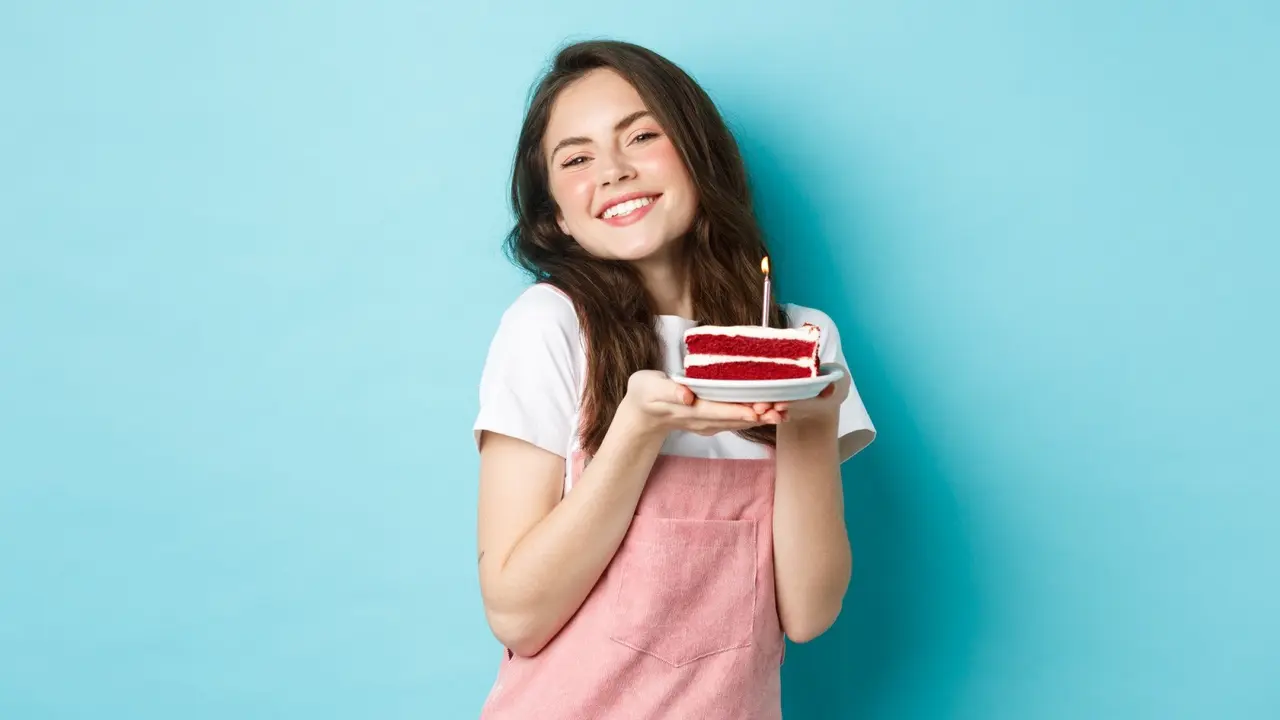 Ilustrasi ulang tahun, adik perempuan