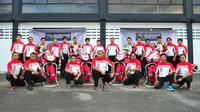 Astra Honda Racing Team menjadi juara kategori tim pada ajang Asia Road Racing Championsip (ARRC) 2017 kelas Asia Production 250. (AHRT)
