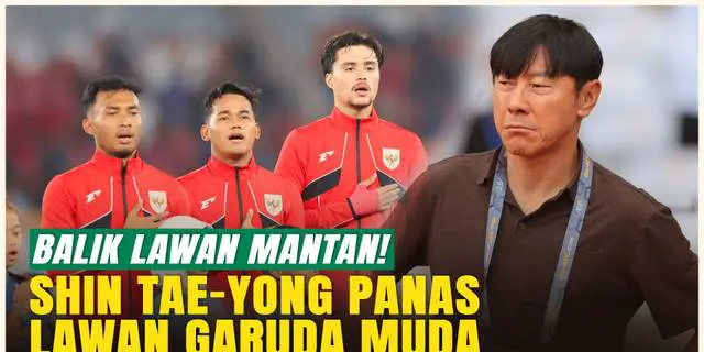 VIDEO: Shin Tae-yong Balik Hadapi Garuda Muda! Timnas Indonesia U-23 vs Korsel U-23 Panas di Sidoarjo