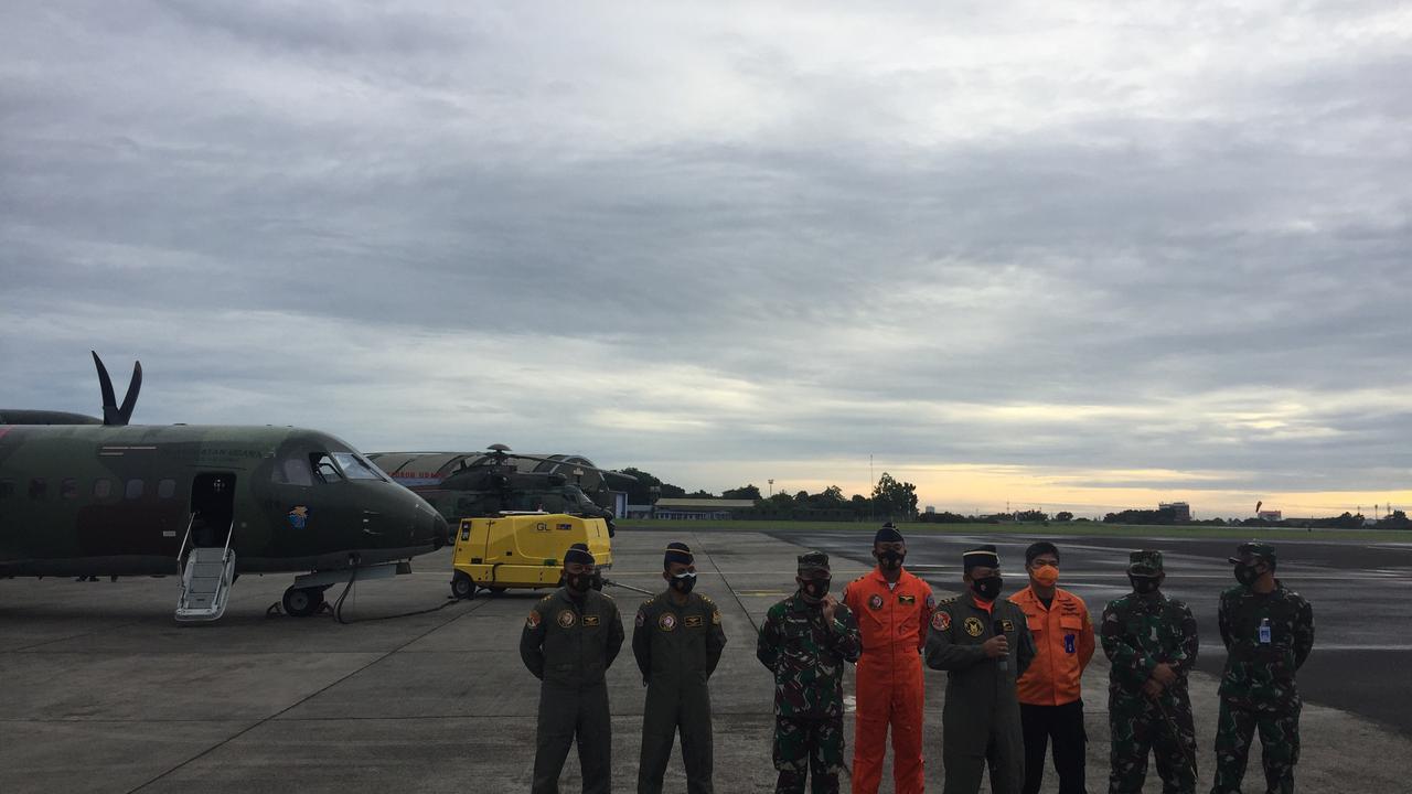 TNI AU bantu pencarian pesawat Sriwijaya Air SJ182