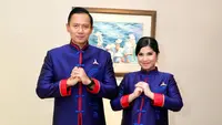 Tampilan Annisa Pohan Hamil 7 Bulan, Hadiri Perayaan Imlek sampai Nyekar ke Makam Ani Yudhoyono