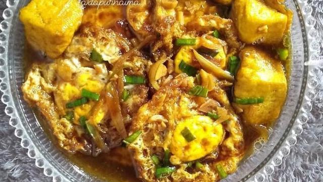 Tahu Telur Kecap