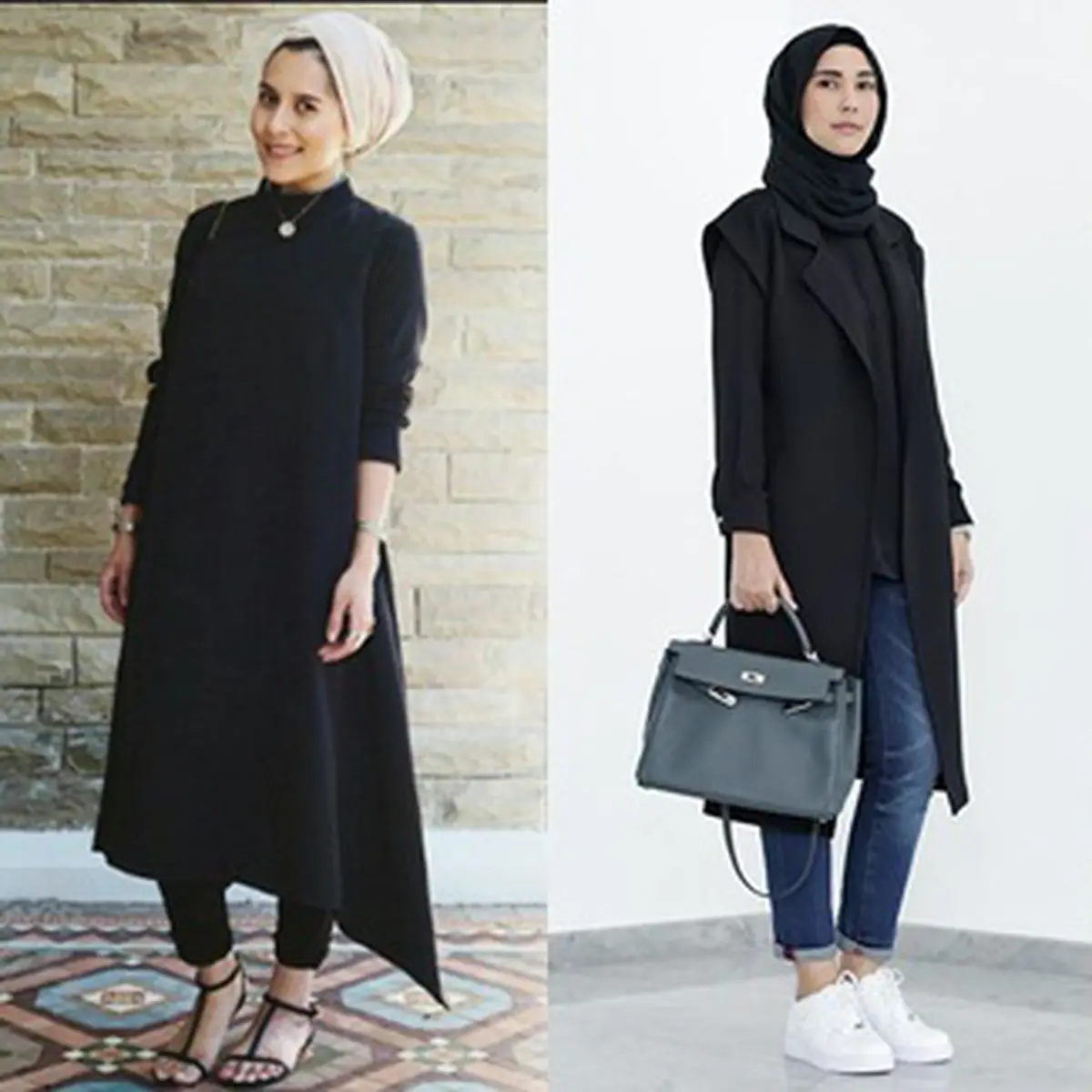 All black clearance hijab outfit