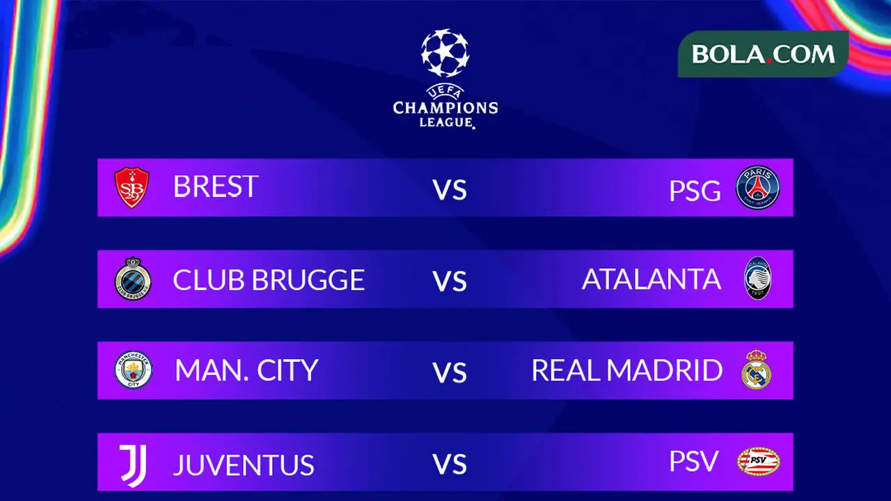Liga Champions - Drawing Knockout Phase Play-Off 2025