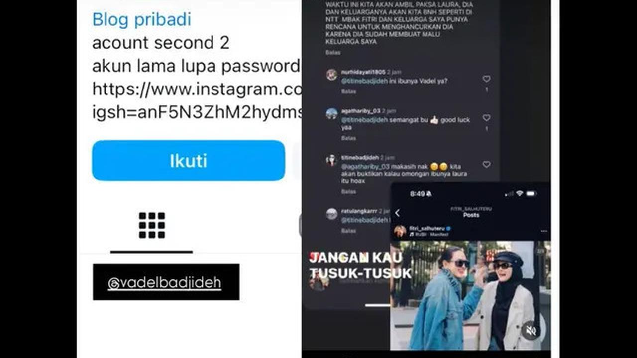 Vadel Badjideh Klarifikasi Isu Ibunya Ancam Lolly dan Nikita Mirzani: Silakan Fitnah Lebih Banyak Lagi
