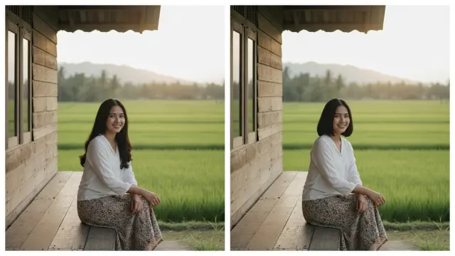 Prompt Gemini AI untuk Coba Gaya Rambut Pendek Wanita