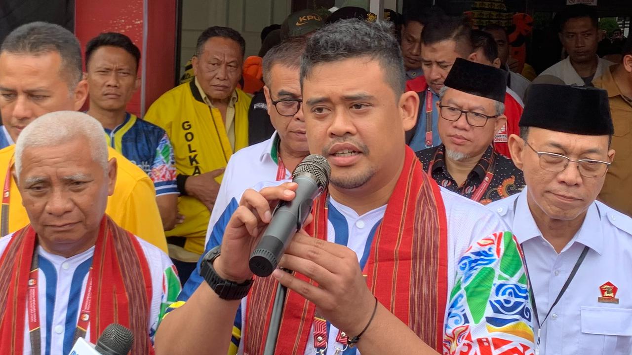 KPU Sumut Nyatakan Berkas Pendaftaran Bobby - Surya Lengkap
