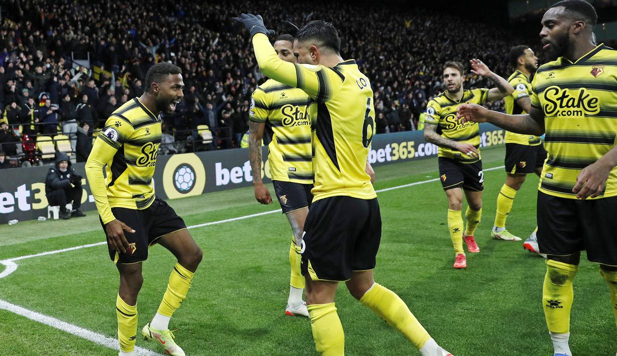 Untuk urusan prestasi klub berjuluk The Hornets ini memang mengecewakan dan tertinggal jauh dari klub-klub tua lainnya. Watford belum pernah sama sekali menjadi juara di kompetisi resmi mana pun. (AFP/Adrian Dennis)