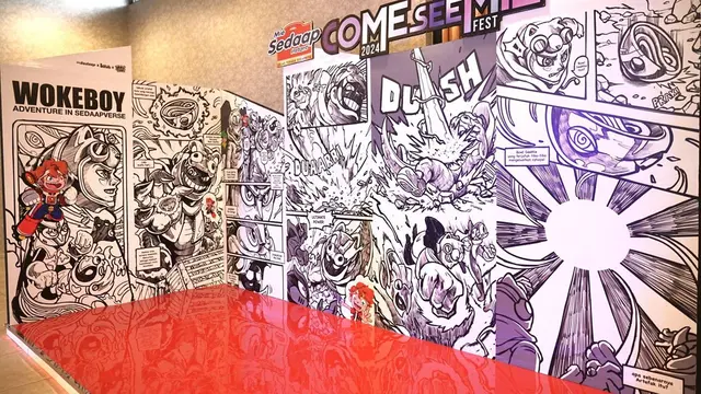 Kolaborasi Mie Sedaap dengan WD Willy dan Feri Akbar Warnai Come See Mie Fest Bandung 2024