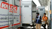 KAI Logistik terus berinovasi dalam meningkatkan layanan logistik berskala kecil melalui KALOG Express. (dok: KAI Logistik)