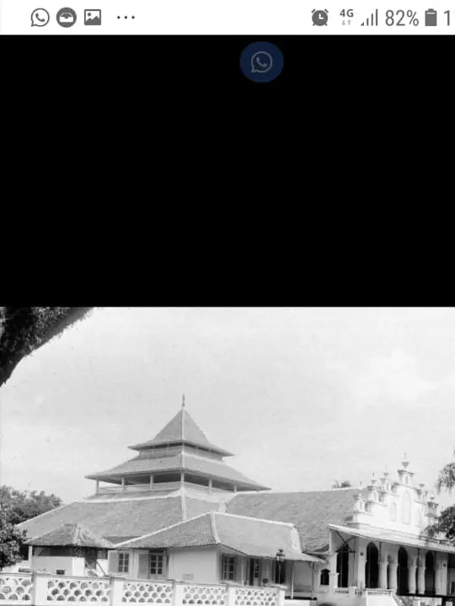Masjid Agung Garut setelah dilakukan renovasi pertama pada 1949 silam