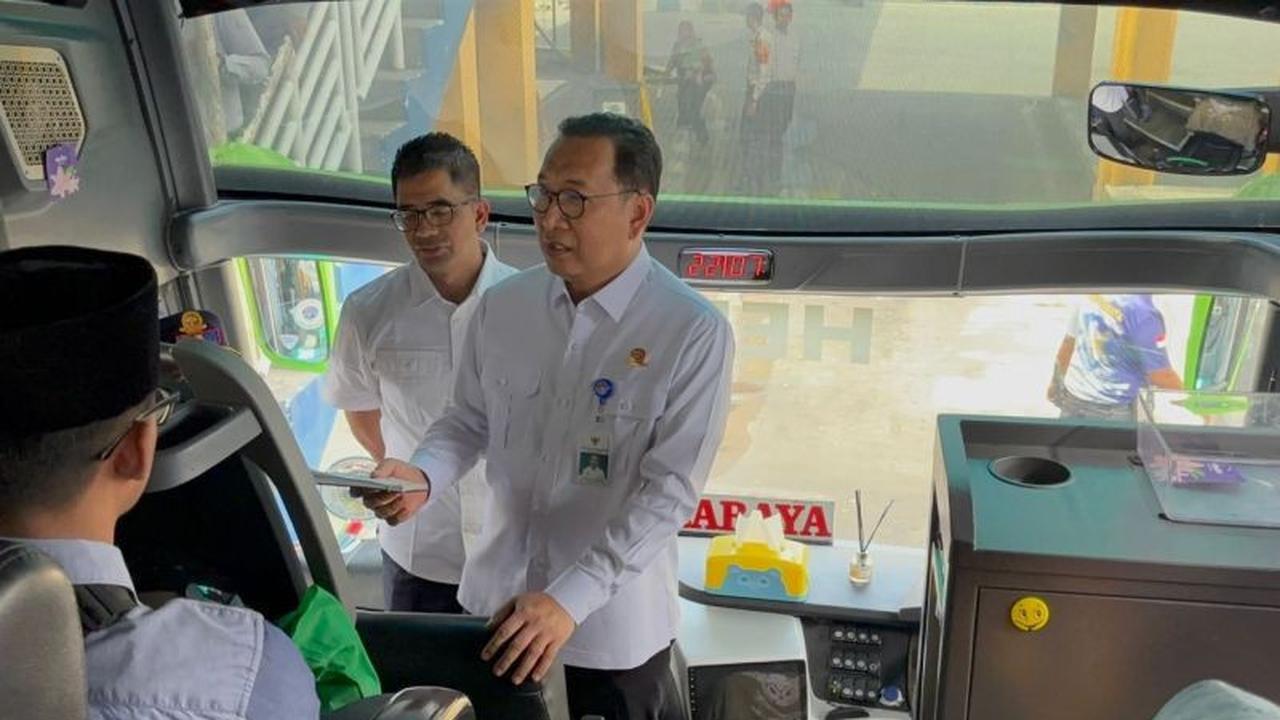 Kemenhub Pastikan Kelayakan Bus Lebaran di Terminal Purabaya, Jamin Keselamatan Pemudik
