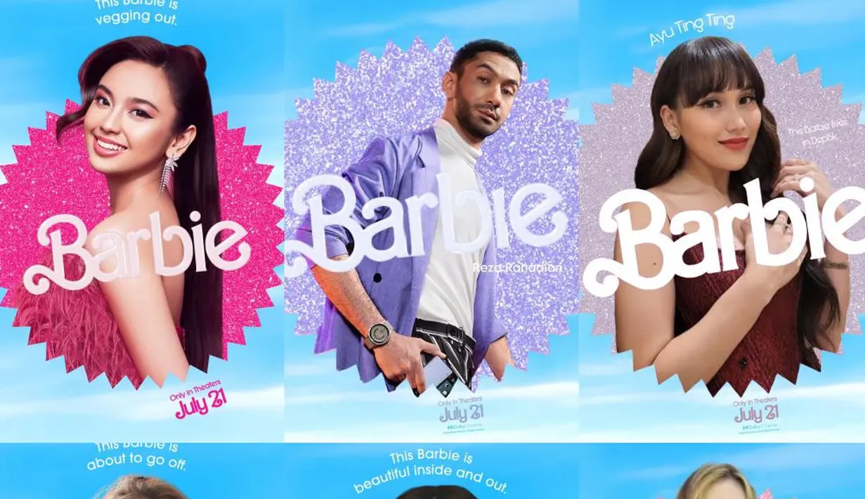 <p>Kali ini giliran artis Indonesia yang di-edit dengan poster Barbie. Mulai dari Lyodra hingga Barbie Kumalasari, siapa yang paling cocok nih? [Foto: Twitter].</p>