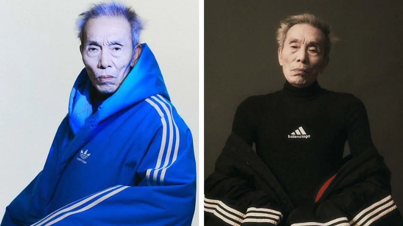 6 Gaya Keren Oh Young Soo Kakek Sultan di Squid Game Jadi Model Koleksi Adidas x Balenciaga di Usia 78 Tahun