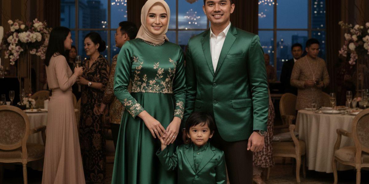 Ilustrasi Baju Couple untuk Acara Keluarga