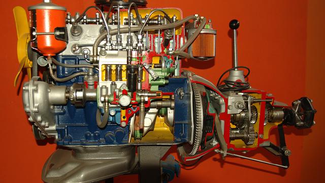 Ilustrasi Mesin Diesel