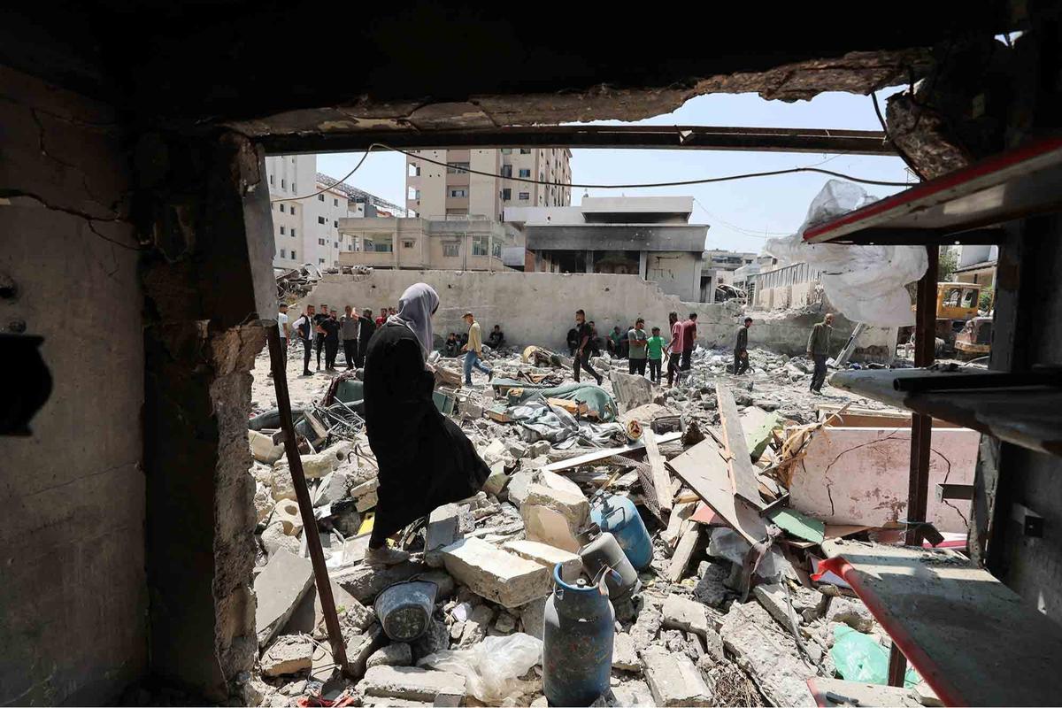 FOTO: Kebiadaban Israel Serang Gaza di Hari Kedua Idul Adha, Sedikitnya 34 Warga Tewas