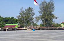 Jokowi Bakal Hadir, TNI-Polri Apel Pasukan jelang Upacara Harlah Pancasila di Blok Rokan
