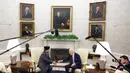 Dalam pertemuan tersebut, Presiden RI Prabowo Subianto dan Presiden AS, Joe Biden membahas sejumlah isu global, dari Jalur Gaza Palestina hingga Laut China Selatan. (Alex Wong/Getty Images North America/Getty Images via AFP)