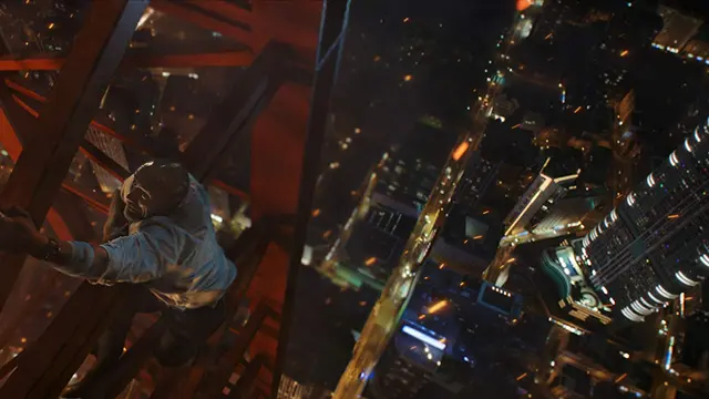 Film Skyscraper. (Kimberley French - © Universal Pictures)