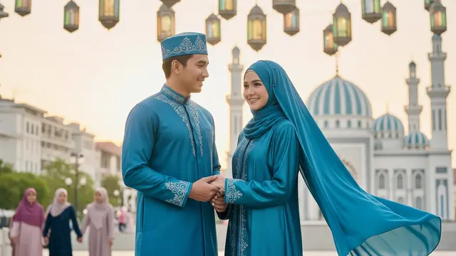 6 Palet Trend Warna Baju Lebaran 2026, Bikin Foto Keluarga Makin Estetik